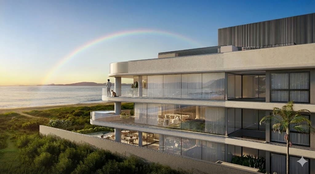 Apartamento Duplex no Ed. Ená na Praia do Estaleiro em BC
