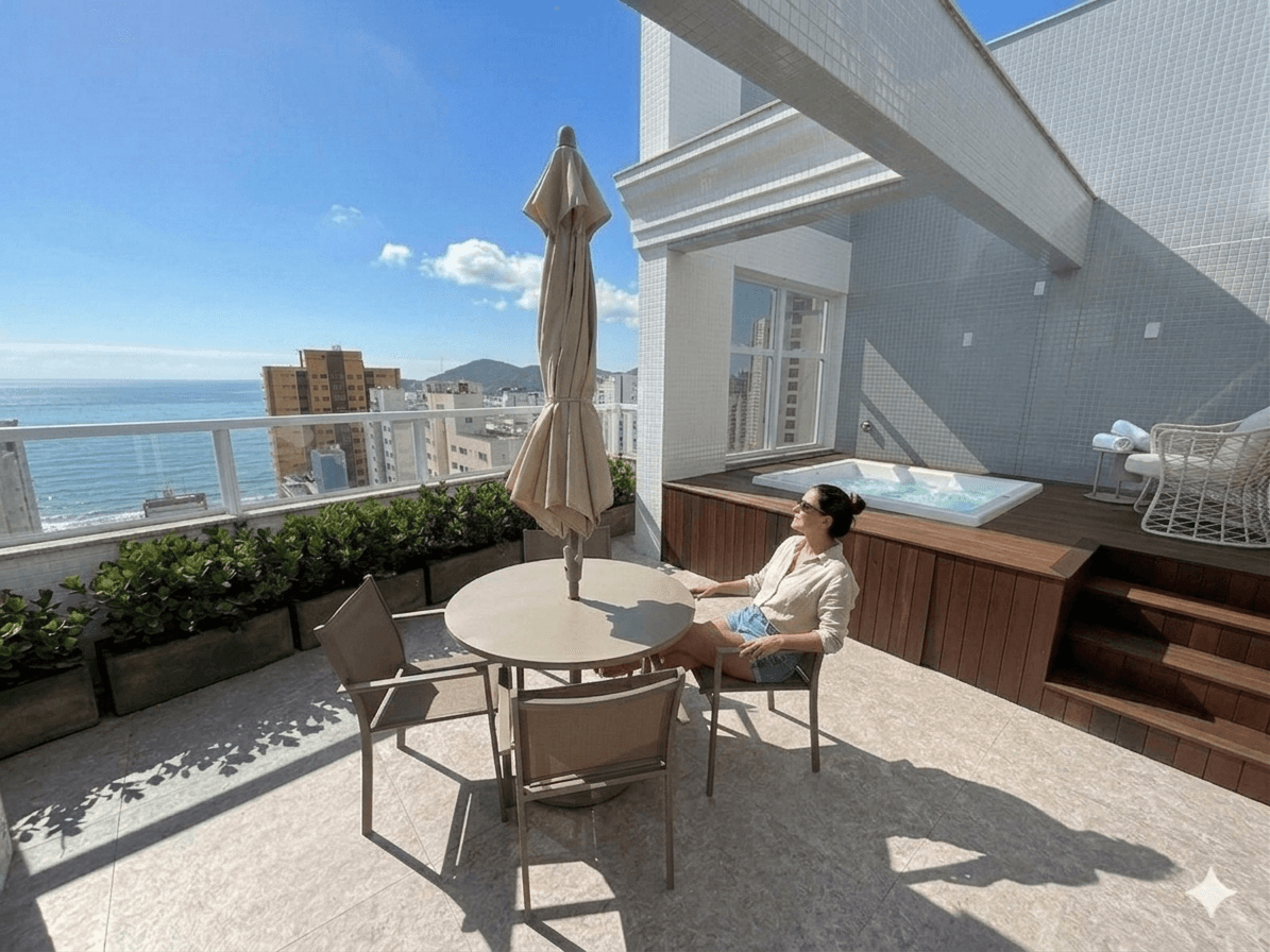 Cobertura Duplex no Ed. Olimpia Residence em Balneário Camboriú